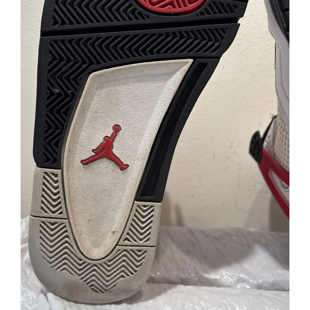 Nike Air Jordan 4 2023 Retro Red Cement DH6927-161 Men’s Size US12 (NO Box)